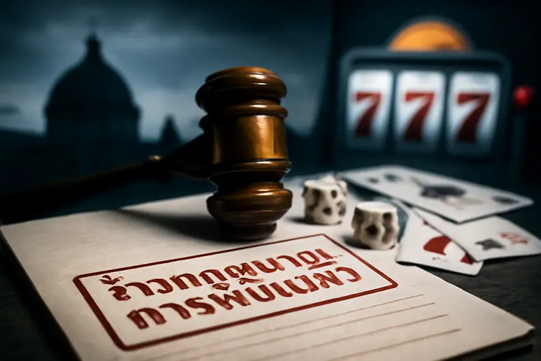 ปี 2568 ไทยเร่งรัดร่างกฎหมายพนันเสรี — โอกาสและความเสี่ยง